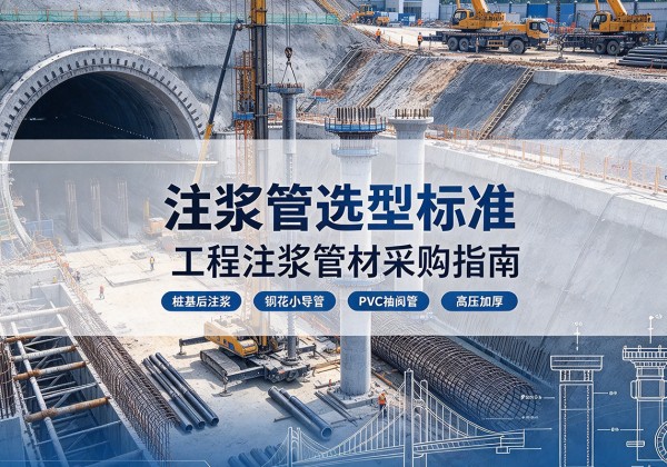 玉屏注浆管选型标准
